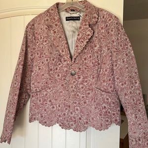 Incredible Pamela McCoy Leather Jacket